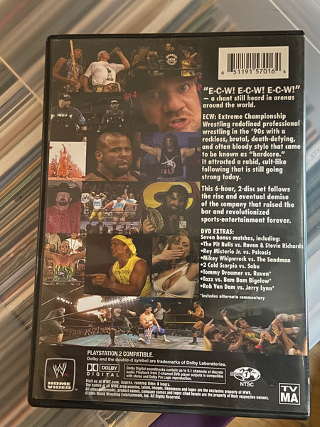 The Rise and Fall of ECW - Used VG+ DVD 2004 WWE Home Video