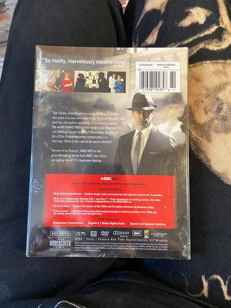 Mad Men Season Two (2007) - New 4 DVD 2008 Lionsgate Box Set