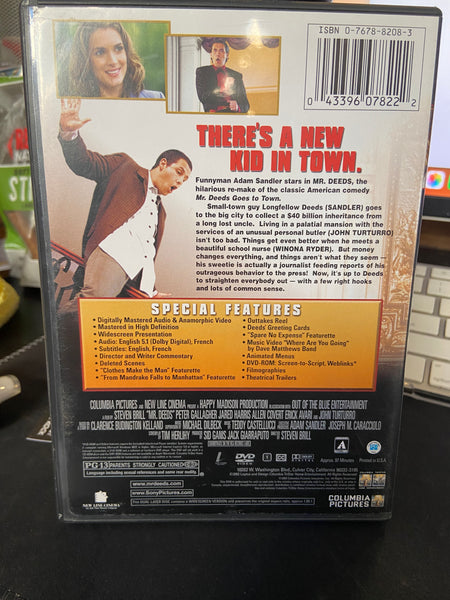 Mr. Deeds (2002) - Used NM DVD 2002 Widescreen Special Edition Columbia Pictures