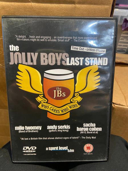 The Jolly Boy's Last Stand (2000) - Used VG+ DVD 2006 Spirit Level FIlm