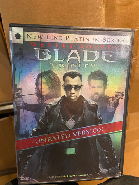 Blade: Trinity (2004) - Used NM 2 DVD 2005 New Line Home Entertainment