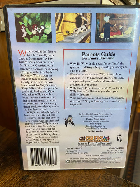 Willy the Sparrow (2004) - Used VG+ DVD 2004 Feature Films for Families