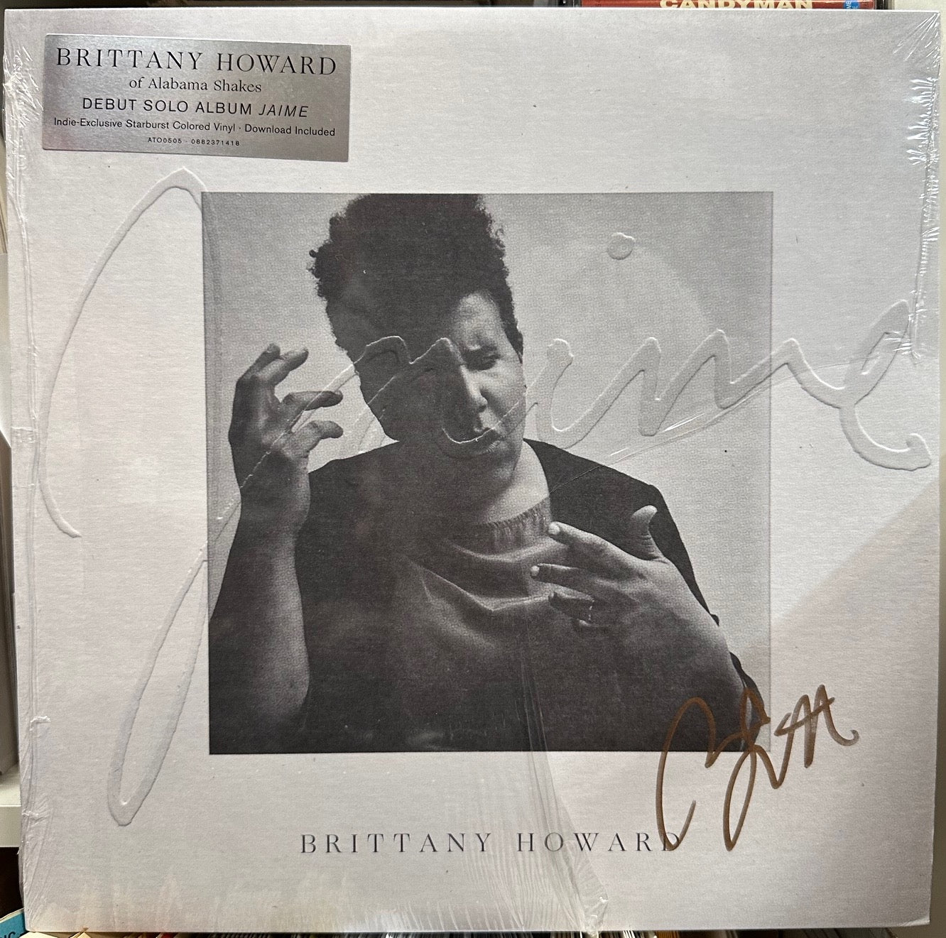 Signed Autographed - Brittany Howard ‎– Jaime - New LP Record 2019 ATO Starbust vinyl & Download - Alternative Rock / Alabama Shakes - Shuga Records