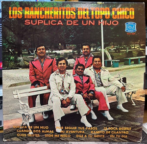 Los Rancheritos Del Topo Chico - Suplica De Un Hijo - VG+  LP Record 1978 Rovi USA Vinyl - Latin / Ranchera