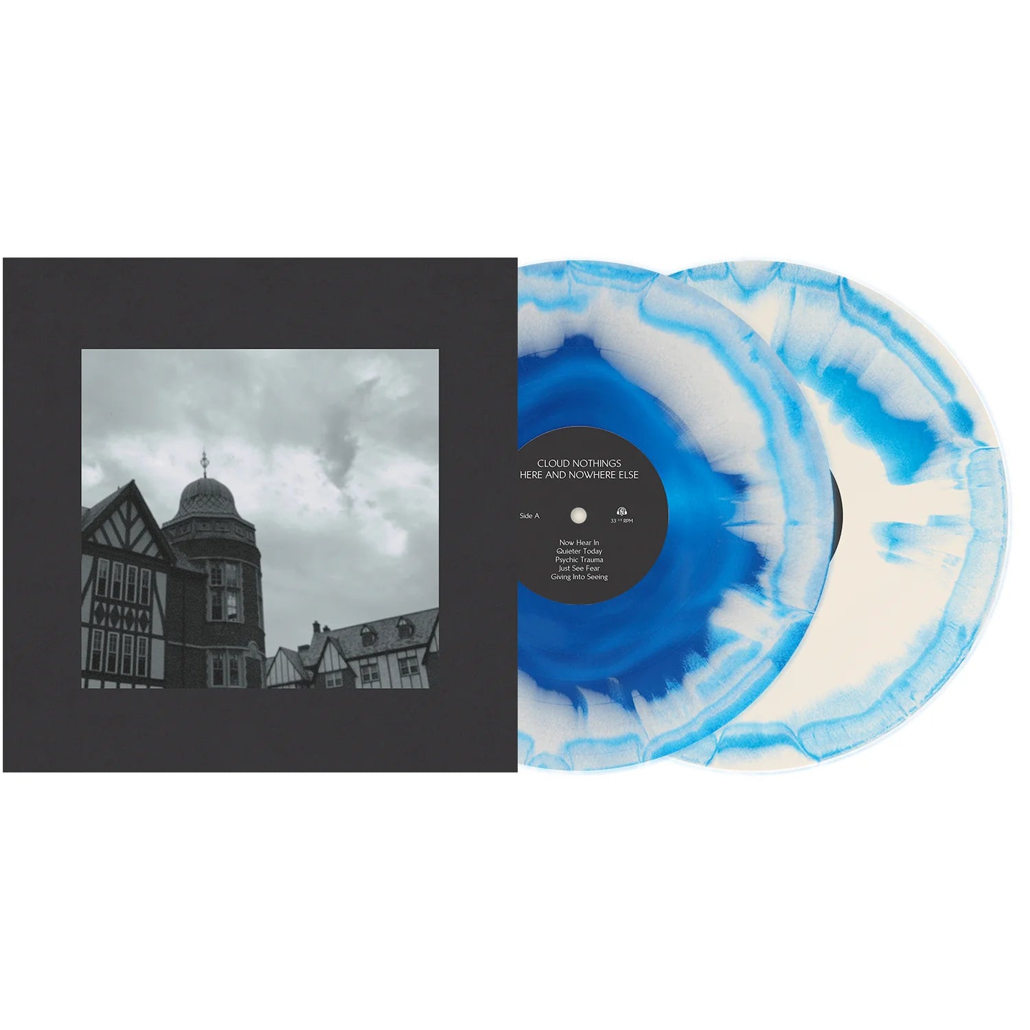 Cloud Nothings – Here And Nowhere Else (10TH ANNIVERSARY) - New 2 LP Record 2024 PURE NOISE Indie Exclusive Royal Blue & White Vinyl - Indie Rock - Shuga Records