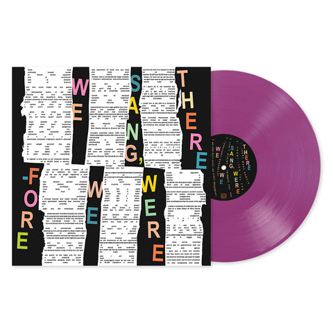 Greg Saunier - We Sang, Therefore We Were - New LP Record 2024 Joyful Noise Purple Vinyl - Indie Rock / Art Rock / Noise Rock