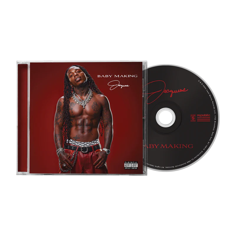 (Pre-Order) - 11/19/2024 IN STORE SIGNING - Jacquees - Baby Making - CD 2024 Republic - Shuga Records