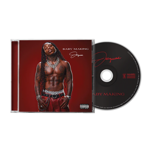 (Pre-Order) - 11/19/2024 IN STORE SIGNING - Jacquees - Baby Making - CD 2024 Republic - Shuga Records