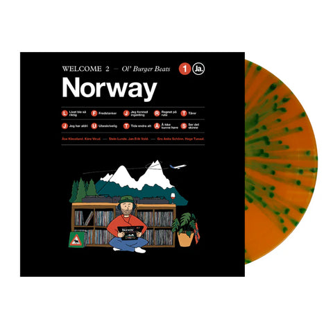 Ol' Burger Beats - Welcome 2 Norway - New LP Record 2024 Jansen Plateproduksjon Vinyl - Instrumental Hip Hop / Boom Bap - Shuga Records