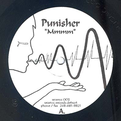 Punisher - Mmmm - New 12" Single Record 1999 Seismic Records Detroit Vinyl - Techno