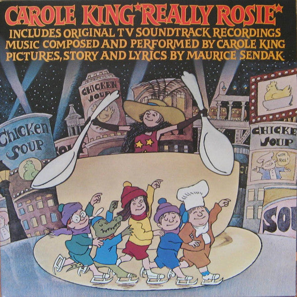 Carole King - Really Rosie - Mint- LP Record 1975 Ode USA Original Press Gold Stamp Promo Vinyl - Pop Rock / Soft Rock / Folk Rock / Soundtrack - Shuga Records