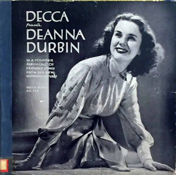 Deanna Durbin with Charles Previn - Souvenir Album No. 3 - VG+ 3x 78 RPM 1940 Decca USA Shellac - Stage & Screen