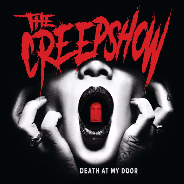 The Creepshow - Death At My Door - Mint- LP Record 2017 Stomp Creepy Clear with Smoke Vinyl - Psychobilly / Punk Rock