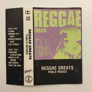 Pablo Moses - Reggae Greats - Used Cassette 1984 Mango Tape - Roots Reggae