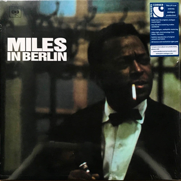 Miles Davis - Miles In Berlin (1967) - Mint- LP Record 2017 CBS Speakers Corner Mono Analogue Audiophile 180 gram Vinyl - Jazz / Hard Bop / Modal