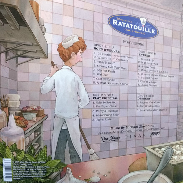 Ratatouille – Original Motion Picture Soundtrack 2XLP hotsell - New - Sealed