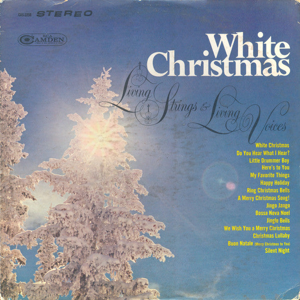 Living Strings & Living Voices - White Christmas - New LP Record 1968 RCA Camden USA Original Vinyl - Holiday - Shuga Records