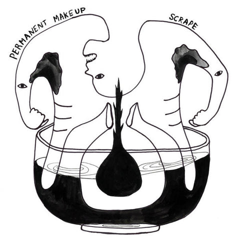 Permanent Makeup - Scrape - New LP Record USA Random Mixed Color Vinyl & Download - Florida Punk / Hardcore / Indie Rock