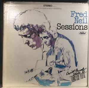 Fred Neil - Sessions (1968) - VG+ (VG- low grade cover) LP Record 1969 Capitol USA Vinyl - Rock / Folk Rock - Shuga Records