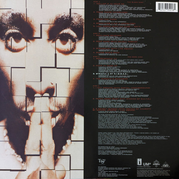 2Pac - Strictly 4 My N.I.G.G.A.Z... (1993) - New 2 LP Record 2018 Interscope Vinyl - Hip Hop