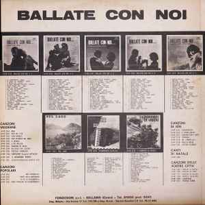 Mario Capaldi E La Sua Fisarmonica - Ballate Con Noi Vol. II - VG LP Record 1966 GR Records Italy Original Vinyl - Folk / World