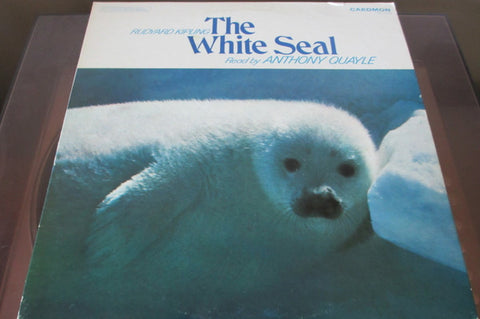 Anthony Quayle / Rudyard Kipling - The White Seal - VG+ LP Record 1971 Caedmon USA Vinyl - Spoken Word - Shuga Records