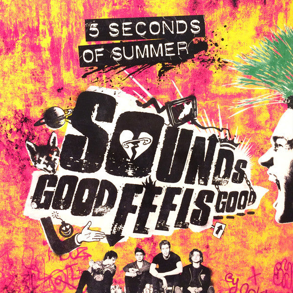 5 Seconds of Summer - Sounds Good Feels Good - New LP Record 2015 Hi Or Hey/Capitol USA Vinyl - Pop Rock / Pop Punk - Shuga Records