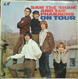 Sam The Sham And The Pharaohs - On Tour - VG LP Record 1965 MGM Capitol Record Club USA Mono Vinyl - Garage Rock - Shuga Records