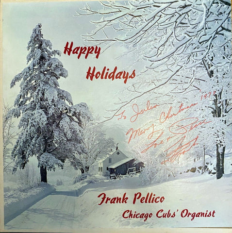 Frank Pellico - Happy Holidays - VG+ LP Record 1960s Pumpkin USA Private Press Vinyl - Chicago Holiday / Christmas / Organ - Shuga Records