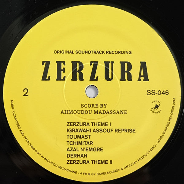 Ahmoudou Madassane - Zerzura - Mint- LP Record 2018 Sahel Sounds USA Vinyl - Soundtrack