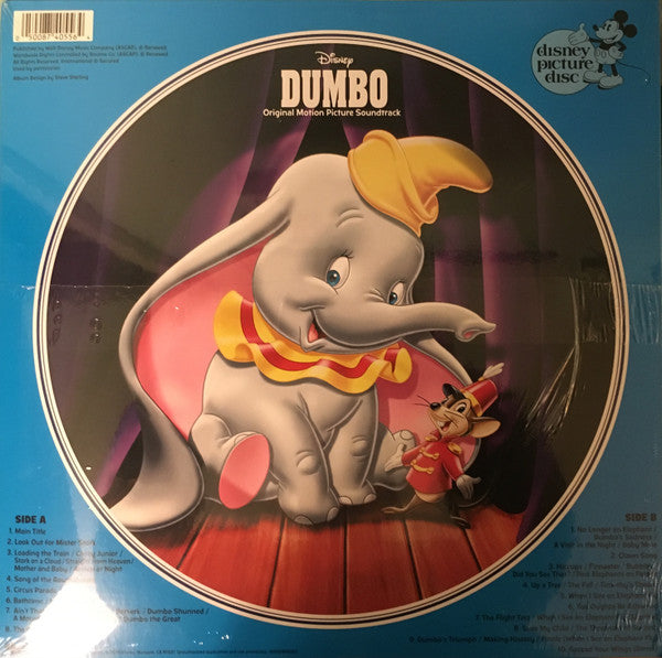 (DAMAGED COVER )Various - Dumbo (Original Motion Picture) (1997) - New LP Record 2019 Walt Disney Picture Disc Vinyl - Soundtrack