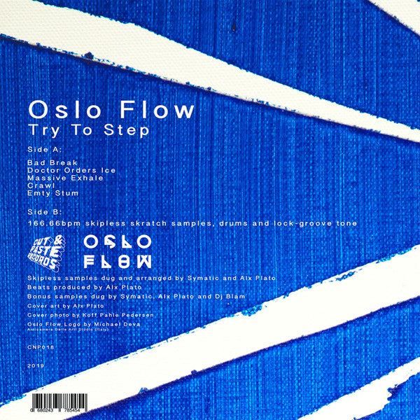 Oslo Flow - Try To Step - VG+ LP Record 2019 Cut N Paste UK Vinyl - Hip Hop / DJ Battle Tool / Cut-up/DJ - Shuga Records