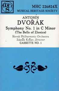 Antonín Dvořák, Slovak Philharmonic Orchestra, Zdeněk Košler – Symphony No. 1 In C Minor (The Bells Of Zionice) / Symphony No. 2 In B-Flat Major, Op. 4 (Cass 2) - Used Cassette 1983 Musical Hertiage Tape - Romantic