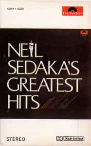 Neil Sedaka - Neil Sedaka's Greatest Hits - Used Cassette 1976 Polydor Tape - Vocal / Pop