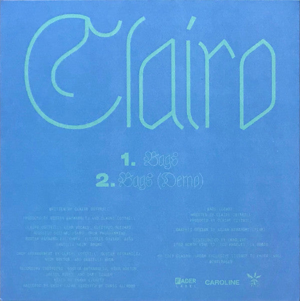 Clairo – Bags (2019, Vinyl) - outlet Never Played