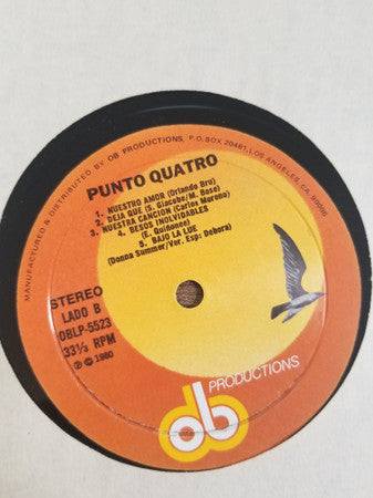 Punto Quatro - Vol. 4 "Estoy Soñando" - LP Record 1980 OB Productions - Mint- LP Record 1980 OB Productions USA Vinyl - Latin / Pop - Shuga Records