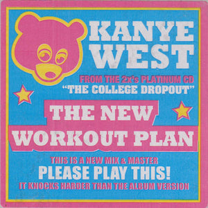 Kanye West - The New Workout Plan - VG+ 12" Single Record 2004 Roc-A-Fella Promo USA Vinyl - Hip Hop / Pop Rap - Shuga Records