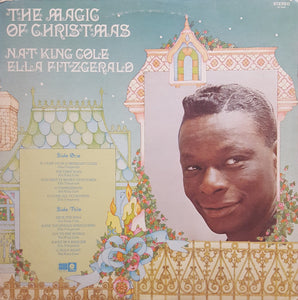 Nat King Cole, Ella Fitzgerald – The Magic Of Christmas - VG+ LP Record 1973 Capitol USA vinyl - Holiday / Jazz - Shuga Records