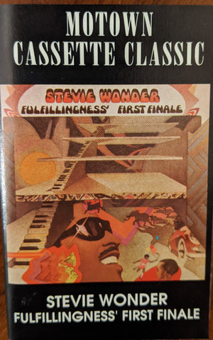 Stevie Wonder - Fulfillingness' First Finale - Used Cassette 1974 Motown Tape - Soul / Disco - Shuga Records