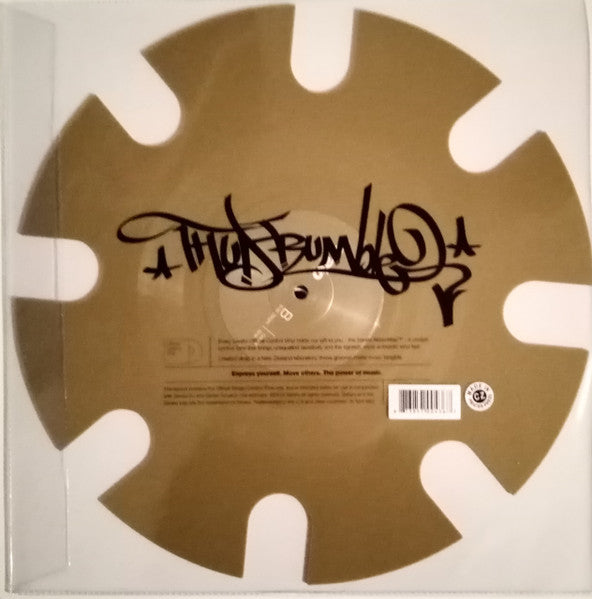 DJ Q-Bert - Serato X Thud Rumble Weapons Of Wax #3 (Flying Guillotine) - New LP Record 2020 Serato USA Flying Guillotine Shape Gold Vinyl - Hip Hop / DJ Battle Tool / Turntablism