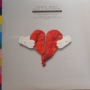 Kanye West - 808s & Heartbreak (2008) - New 2 LP Record 2023 Roc-A-Fella Vinyl, CD, & Poster - Hip Hop - Shuga Records