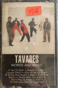 Tavares - Words And Music - Used Cassette 1983 RCA Victor Tape - Disco - Shuga Records