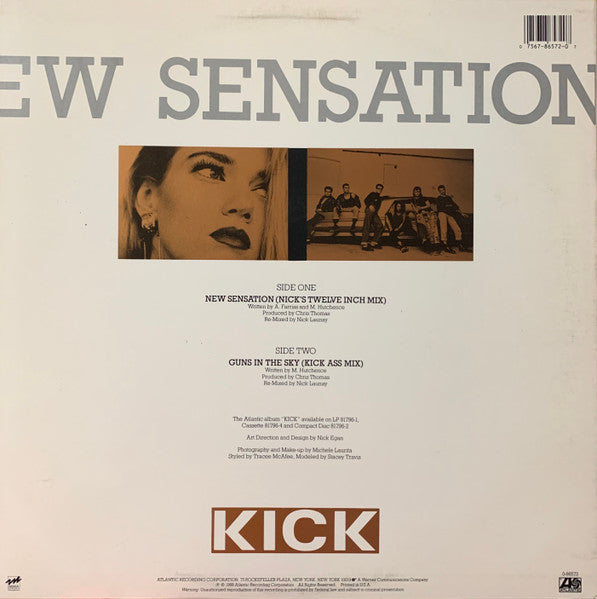 INXS – New Sensation (Nick Twelve Inch Mix) - VG+ 12" Single Record 1988 Atlantic USA Vinyl - Pop Rock /  Dance-pop / Synth-pop