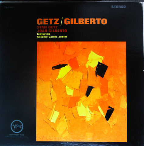 Stan Getz / João Gilberto Featuring Antonio Carlos Jobim - Getz / Gilberto - VG+ LP Record 1964 Verve USA Stereo Original Vinyl - Jazz / Bossa Nova / Latin - Shuga Records