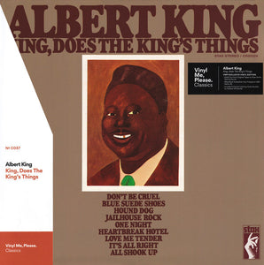 Albert King - King, Does The King's Things (1969) - New LP Record 2018 Stax Vinyl Me Please 180 gram Vinyl - Electric Blues / Memphis Blues - Shuga Records