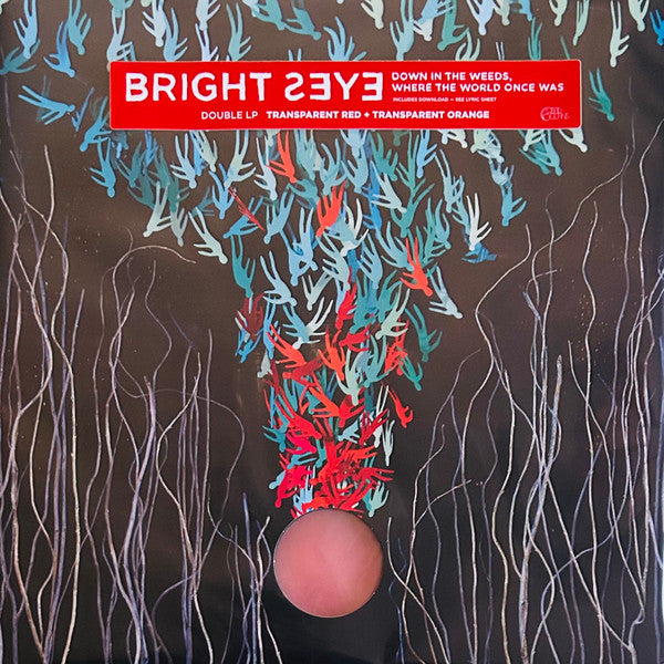 (DAMAGED COVER) Bright Eyes - Down in the Weeds, Where the World Once Was - New 2 LP Record 2020 Dead Oceans Transparent Red / Transparent Orange Vinyl & Download - Indie Rock / Alternative Rock - Shuga Records