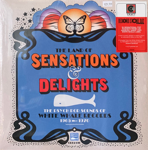Various - The Land Of Sensations & Delights: The Psych Pop Sounds Of White Whale Records 1965-1970 - New 2 LP Record Store Day 2020 RSD Craft Vinyl - Psychedelic Rock / Pop Rock / Garage