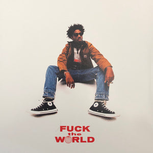 Brent Faiyaz - Fuck The World - Mint- LP Record (VG+ Cover) 2020 Lost Kids USA ORIGINAL PRESS Red with Black Splatter Vinyl - R&B / Soul