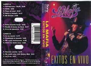 La Mafia – Exitos En Vivo - Used Cassette 1995 Sony Discos Tape - Tejano / Norteño