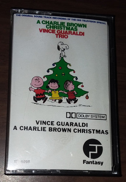 Vince Guaraldi Trio - A Charlie Brown Christmas - Used Cassette 1988 Fantasy Tape - Contemporary Jazz / Holiday